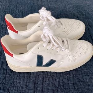 veja v-10 sneakers in colorblock